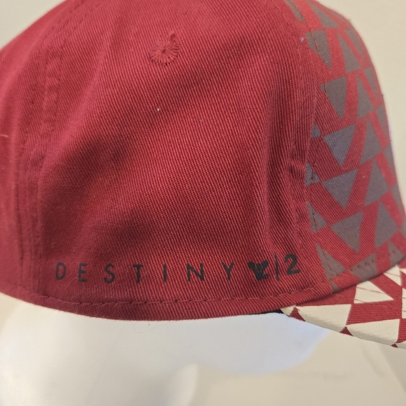 Bungie Destiny 2 Hunter Class Baseball Cap Snapback Red White OSFM - Picture 7 of 10